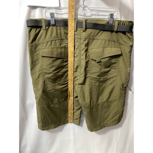 NWT Limit Outdoor Shorts with belt Mens 40 Dark Tan Casual Cargo Outdoor Hiking - Picture 5 of 10